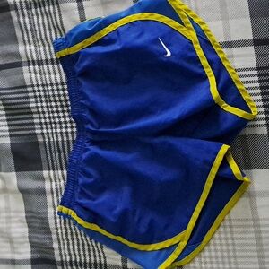 Girl Nike running shorts
